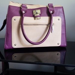 Purple satchel